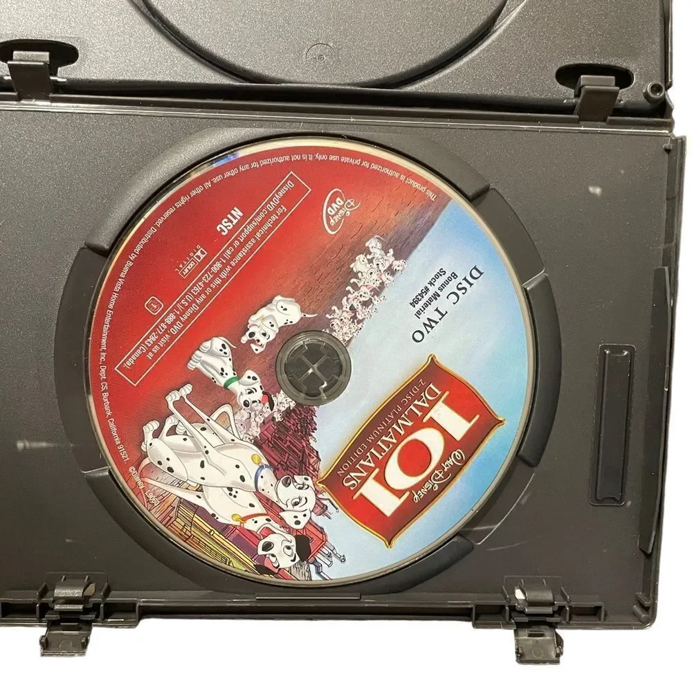 101 Dalmatians Walt Disney (DVD, 2008, 2-Disc Set, Platinum Edition)
